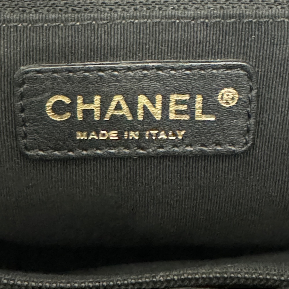 Chanel Executive Cerf Tote Black Caviar Leather Gold Hardware - Picture 3 of 16